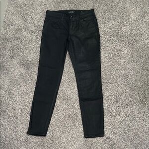 Lucky Brand Pleather Ava Skinny Jeans 26